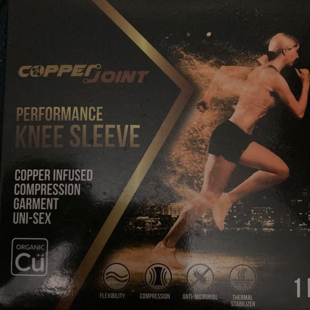 NEW! Copper Jpint Performance Knee Sleeve - Size XL